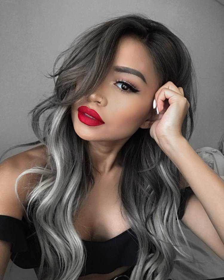 Седой балаяж