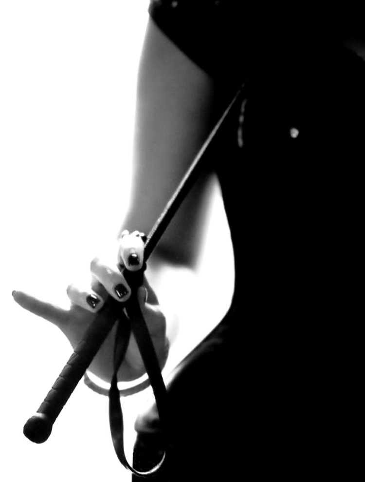 Плетка в руке