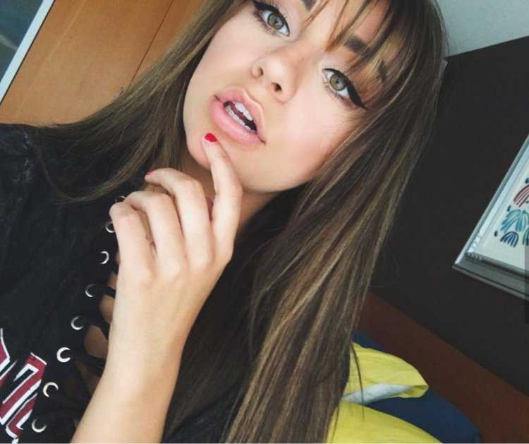 Рваная редкая челка