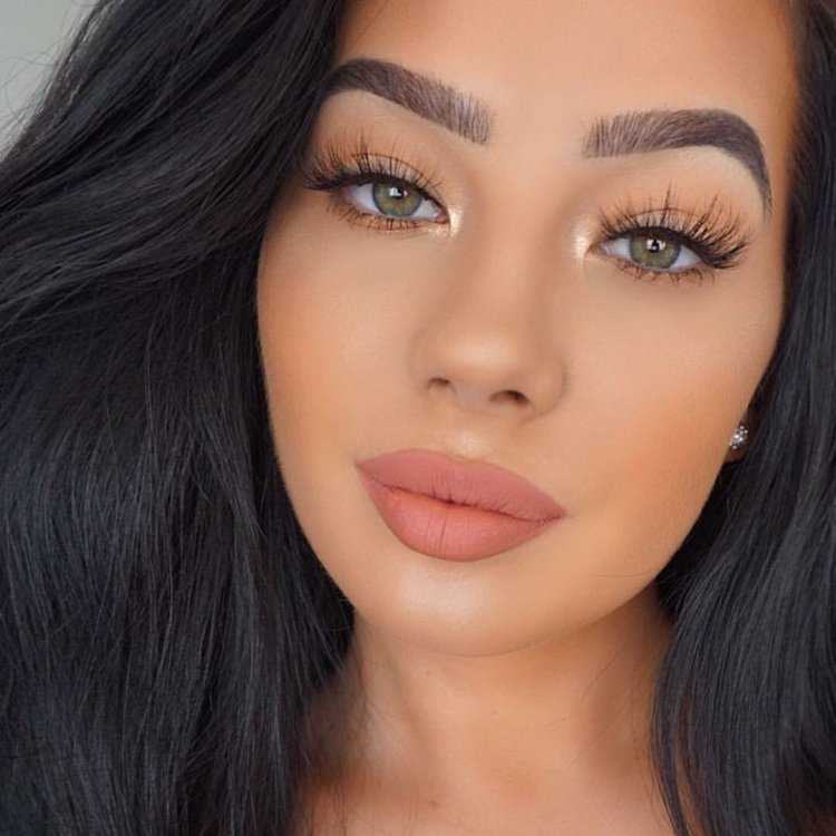 Брови для брюнеток