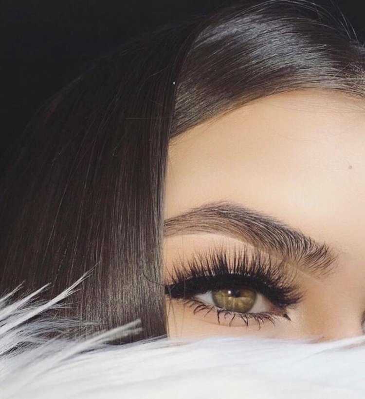 Ресницы эффект Кайли 3d