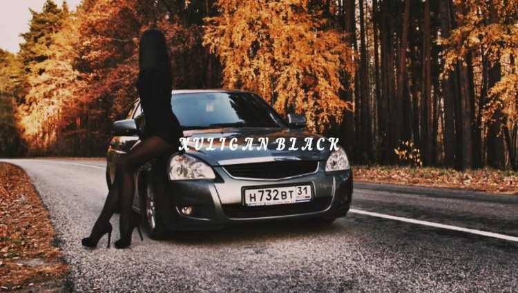 Девушка на приоре