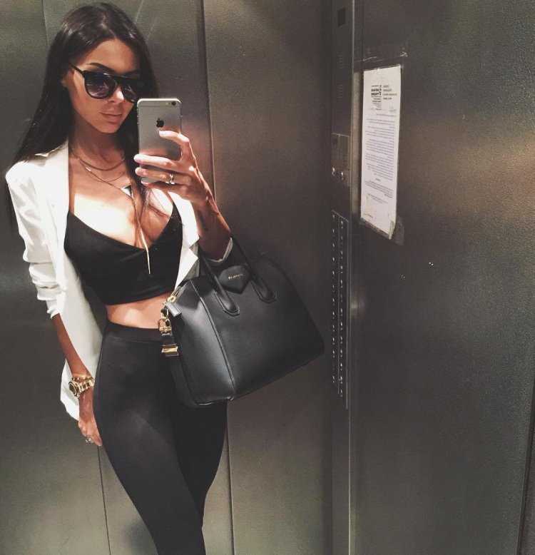 Оксана Самойлова селфи