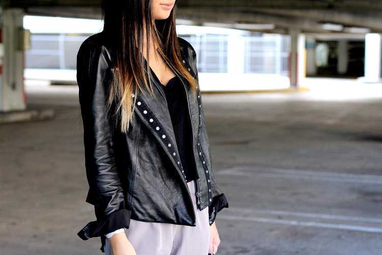 Лаура Джейд в Кожанке