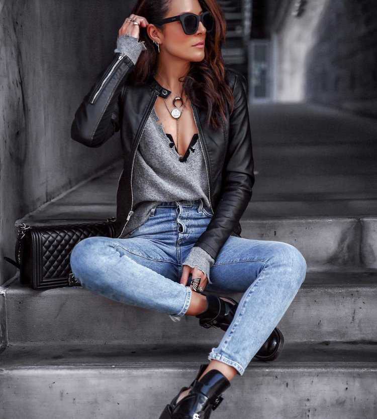 Стильная девушка