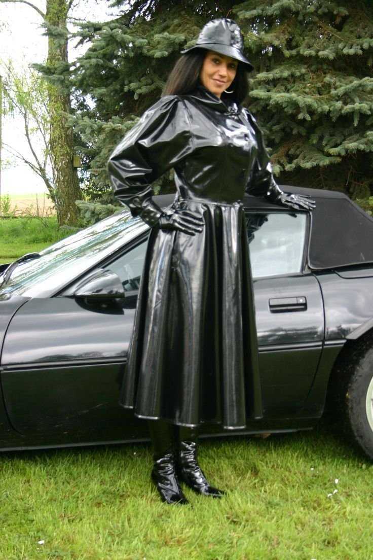 Latex Rubber Raincoats