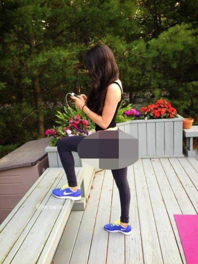 Jen Selter в леггинсах
