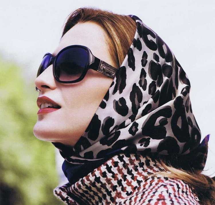 Одри хэпбёрн очки косынка