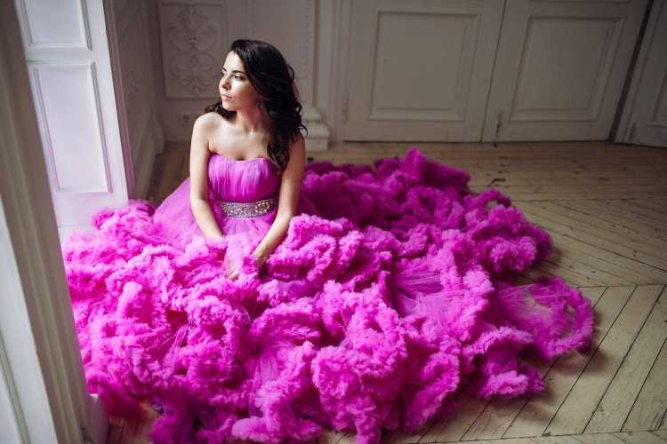 Платье облако