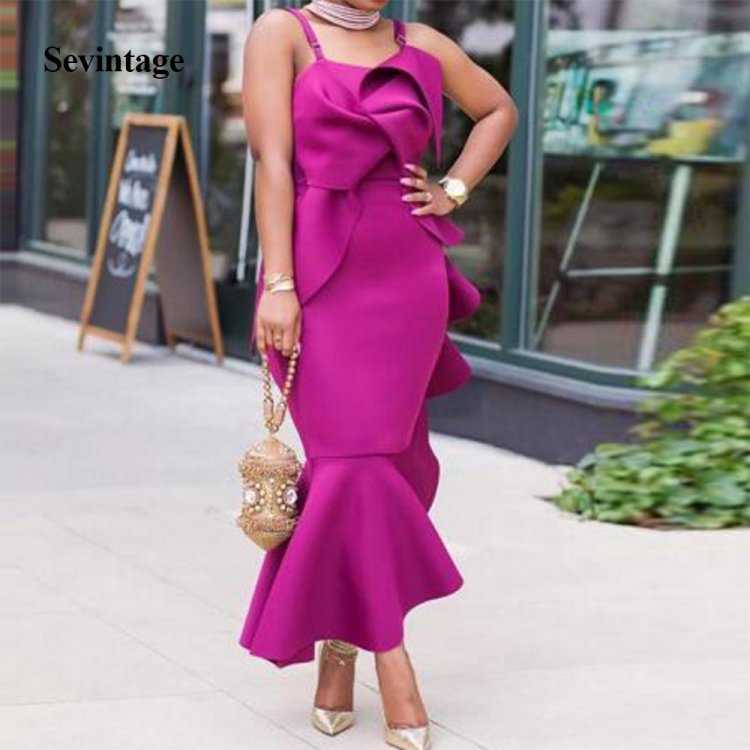 Платье фуксия вечернее