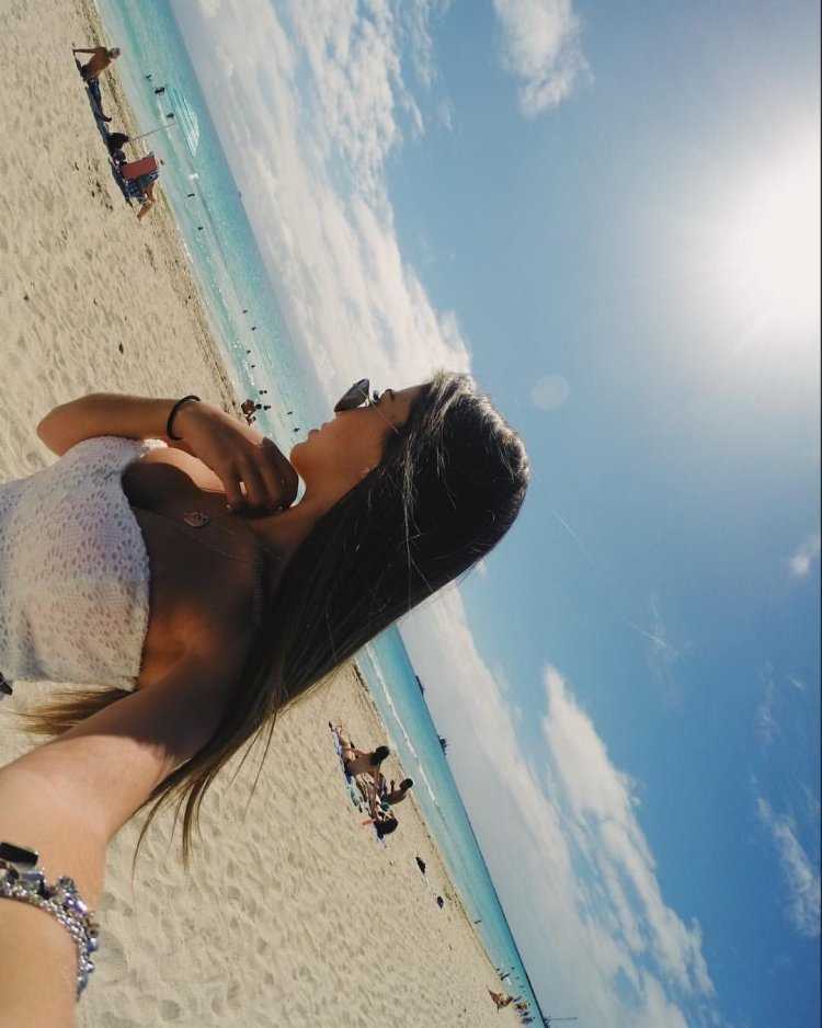 Красивые селфи на море