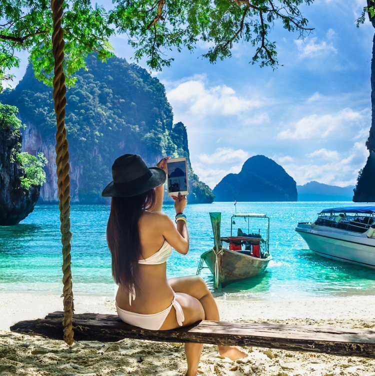 Брюнетка в тайланде63