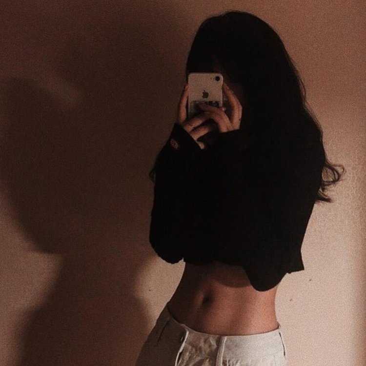 Эстетика девушек без лица