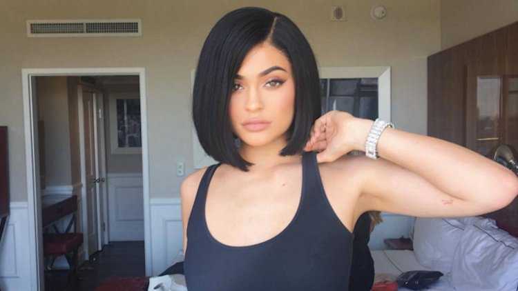 Кайли Дженнер с каре