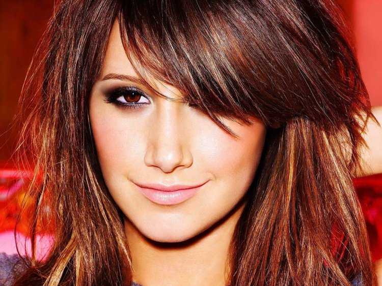 Эшли Тисдейл стрижка