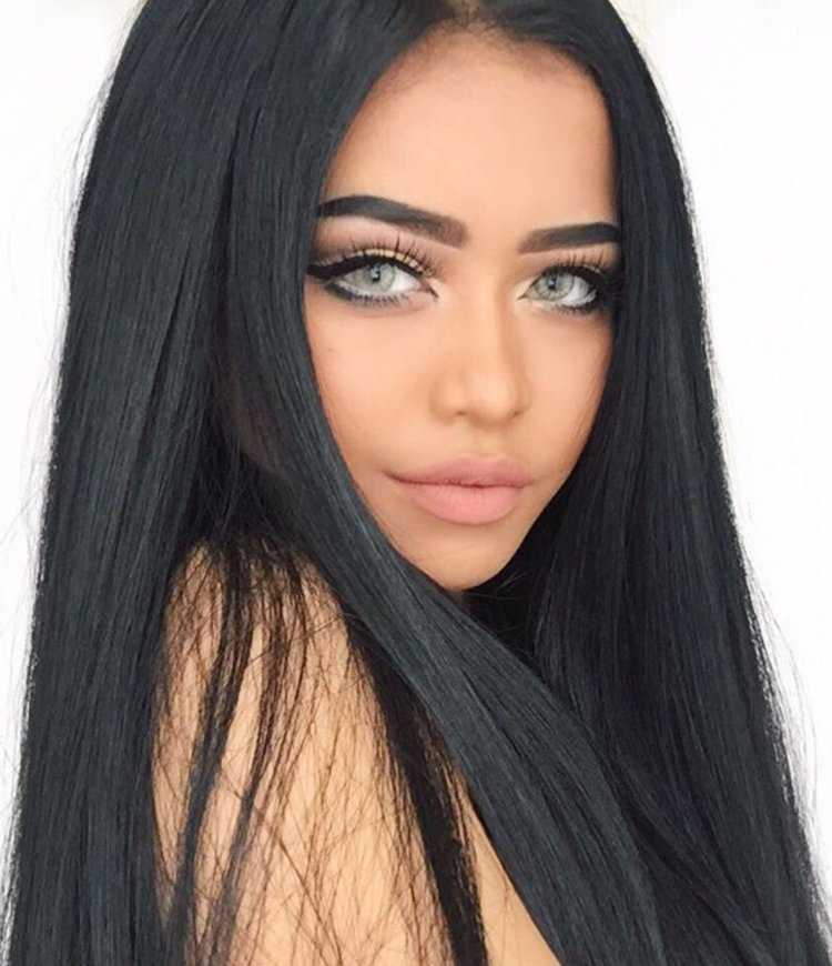 Черные волосы