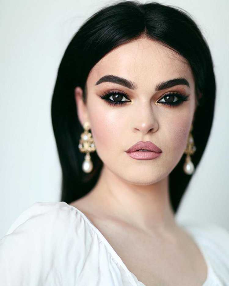 Восточный макияж для карих глаз