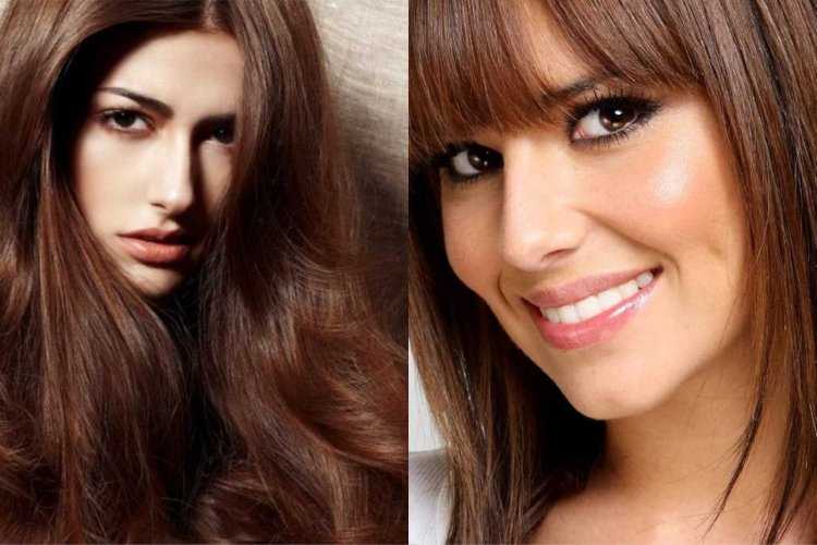 Холодный шоколад цвет волос