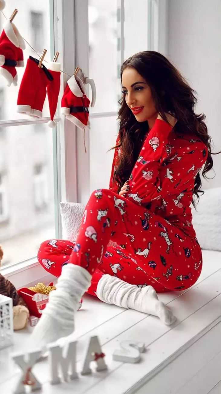 Стильная Новогодняя фотосессия