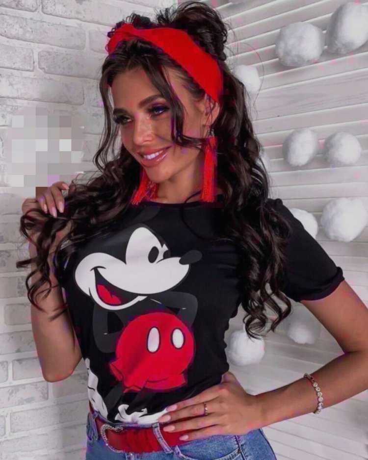 Футболки с Микки Маусом женские Садовод