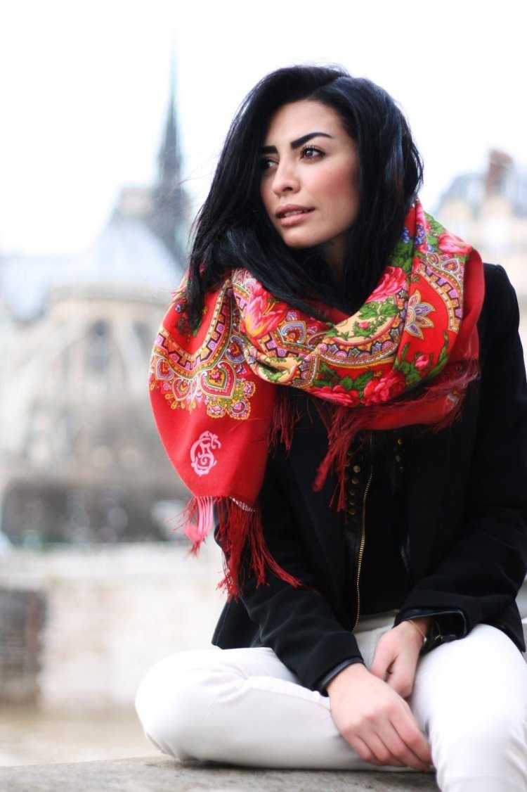 Платок Павлопосадский Street Style