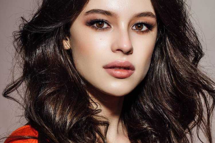 Осенний макияж для шатенок