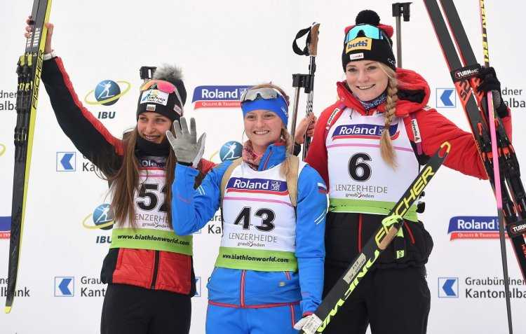 Саратовская биатлонистка