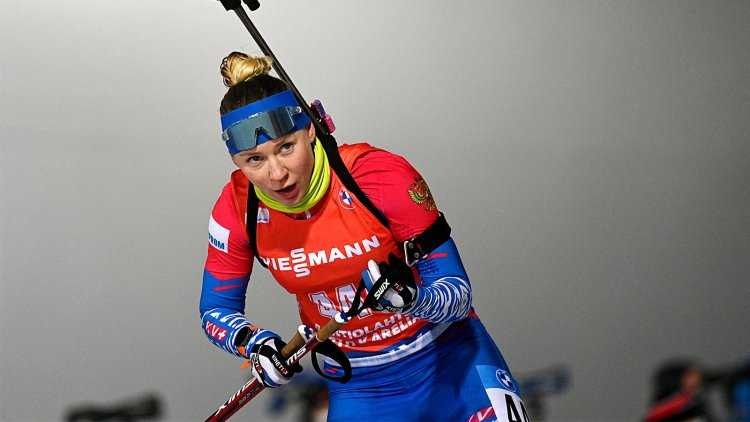 Евгения Павлова биатлонистка