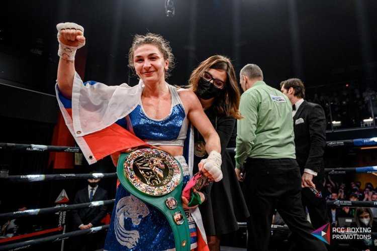 Воронежская боксерша Татьяна Зражевская