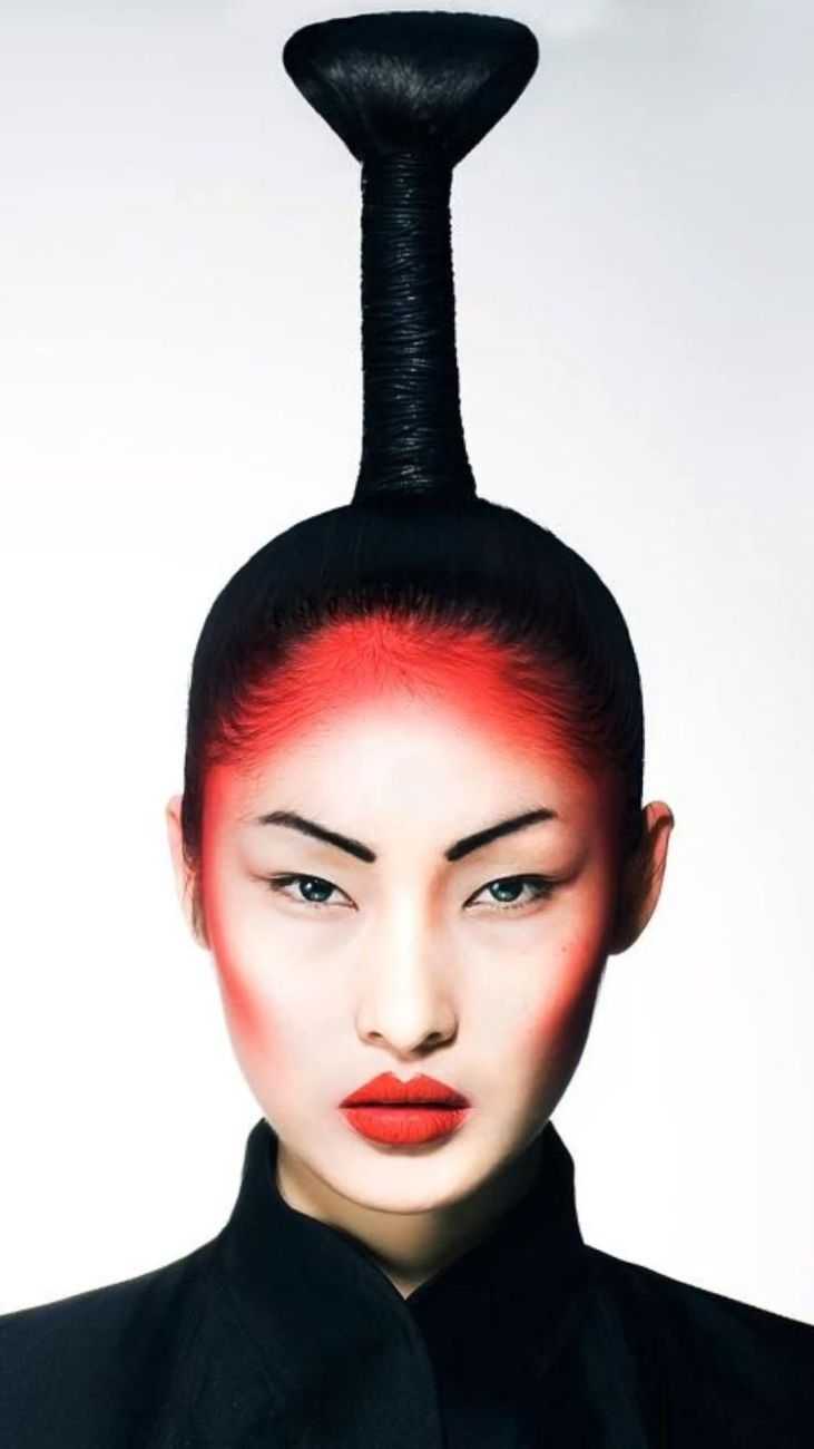 Макияж для японской вечеринки