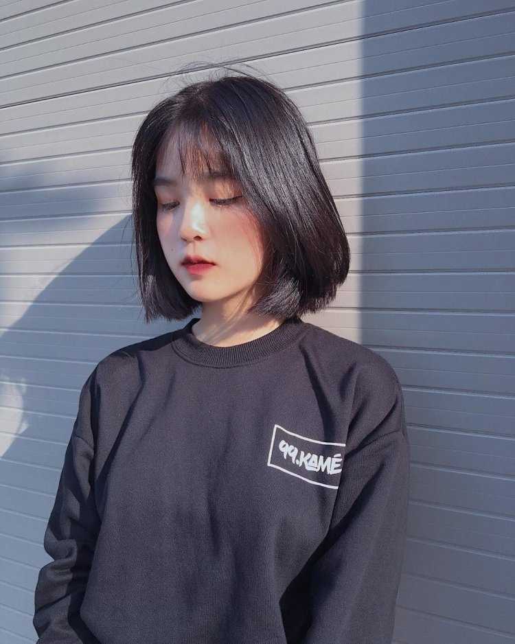 Haircut korean short карамбейби