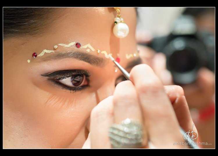 Индийские украшения на лоб