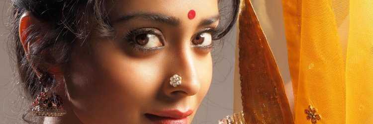 Капля на лбу у индианок