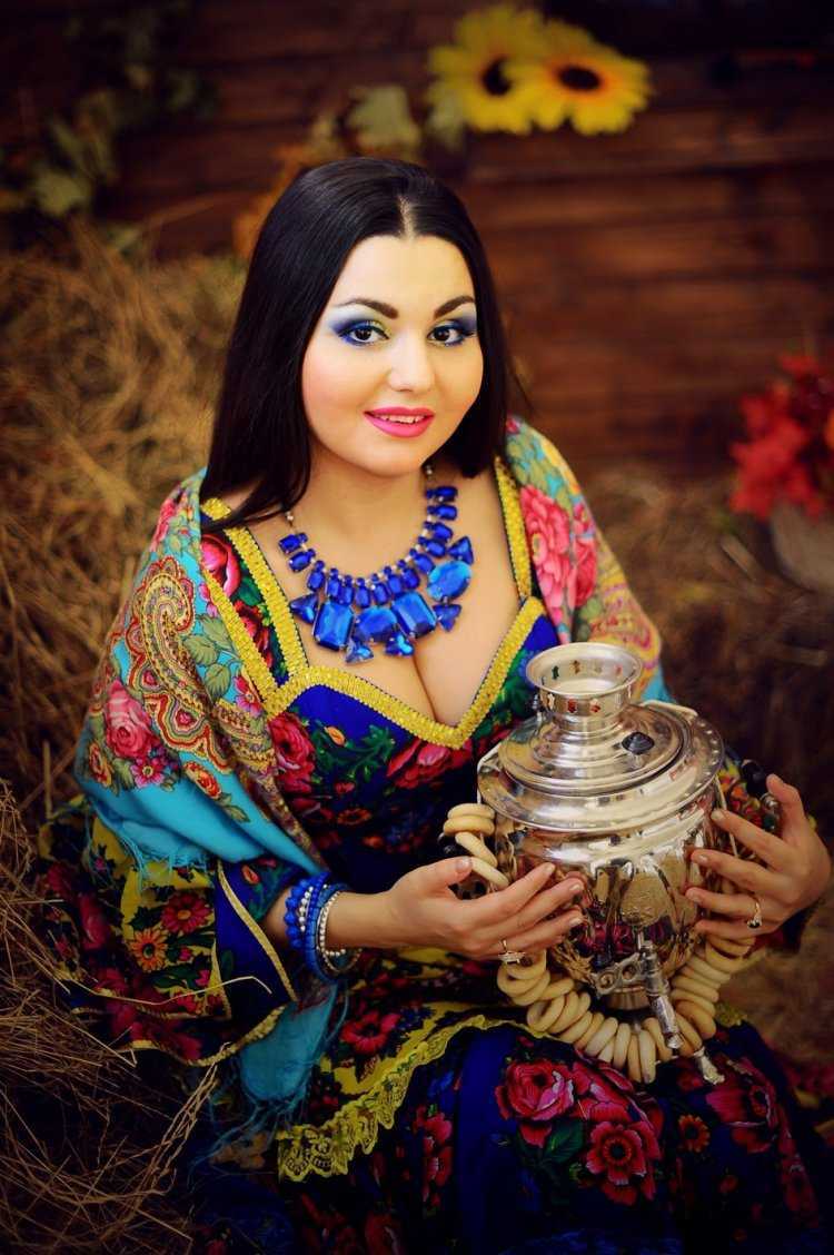 Фотосессия в руском стиле