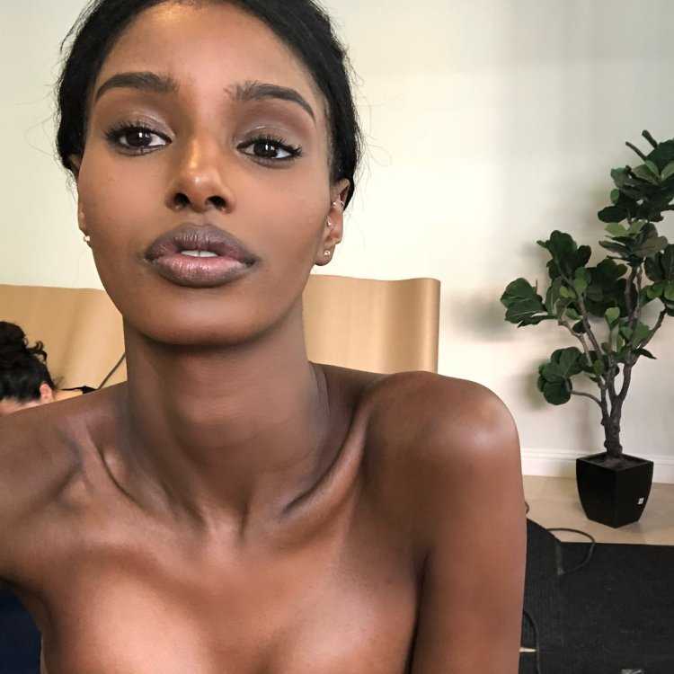 Senait Gidey модель тело