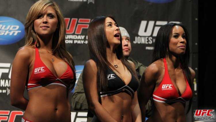 Девушки ринг герлз UFC
