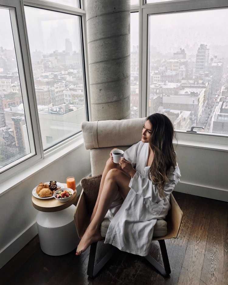 Фотосессия с панорамными окнами