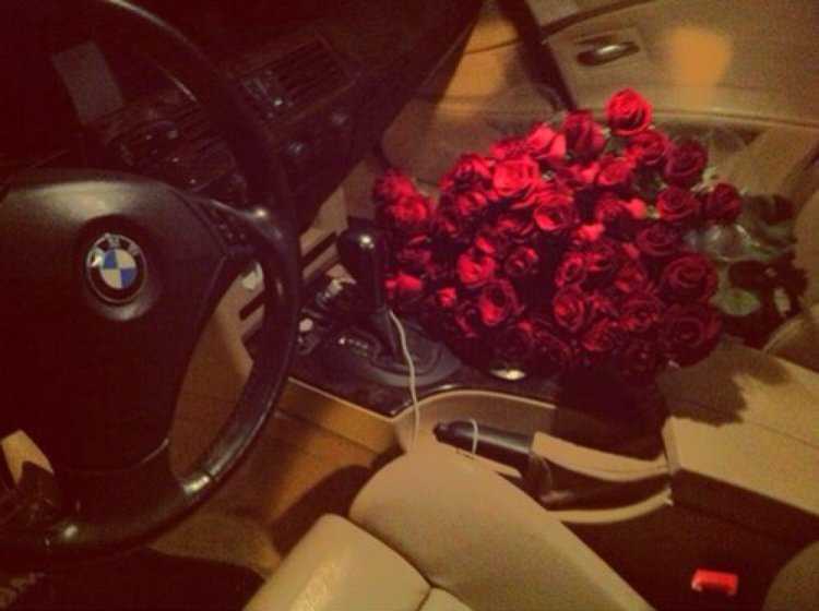 BMW e60 розы