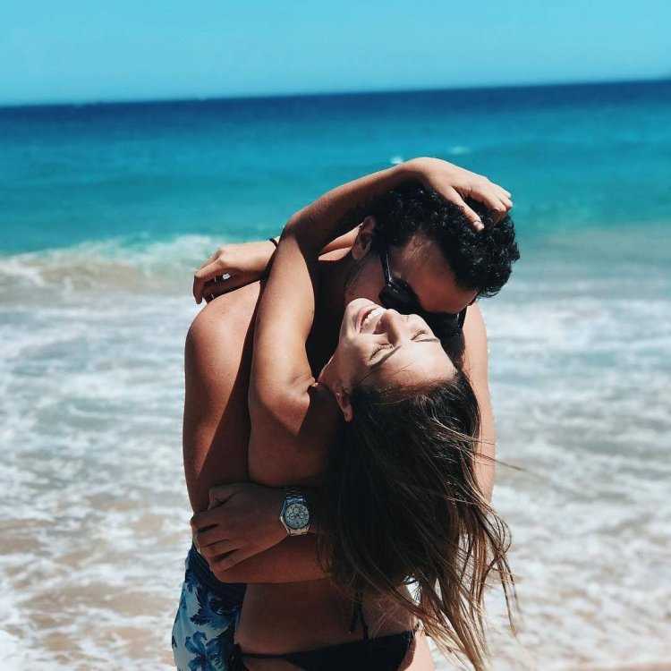 Пляж любовь