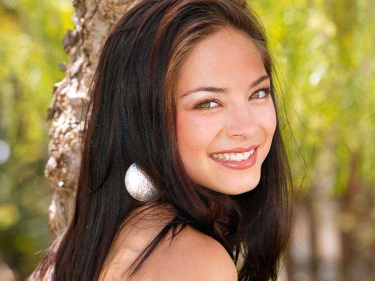 Кристин Кройк улыбка