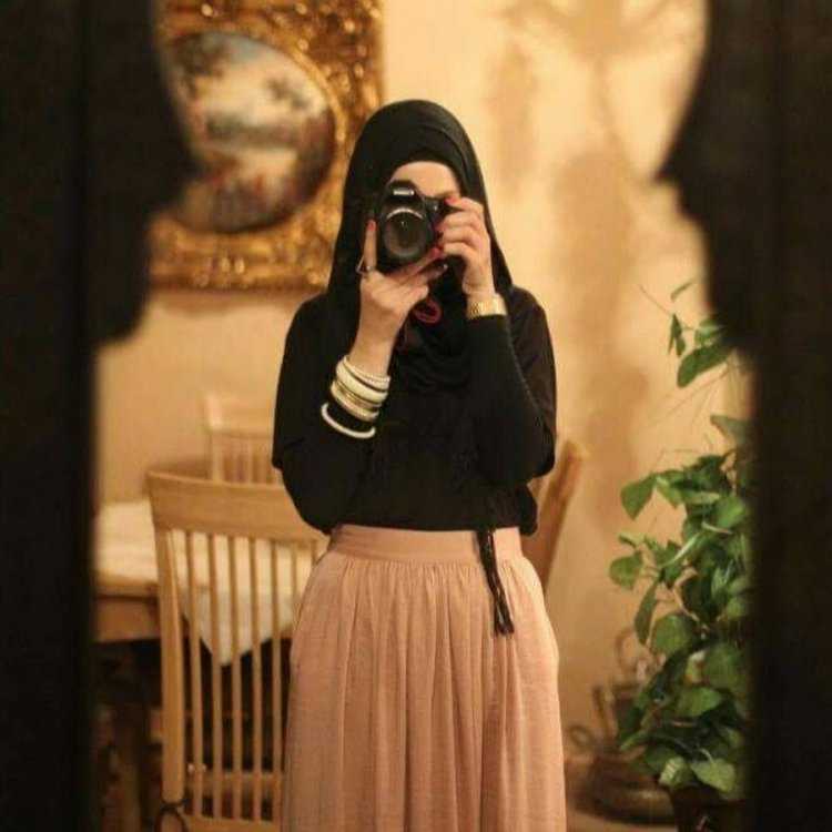 Мусульманские девушки с закрытым лицом