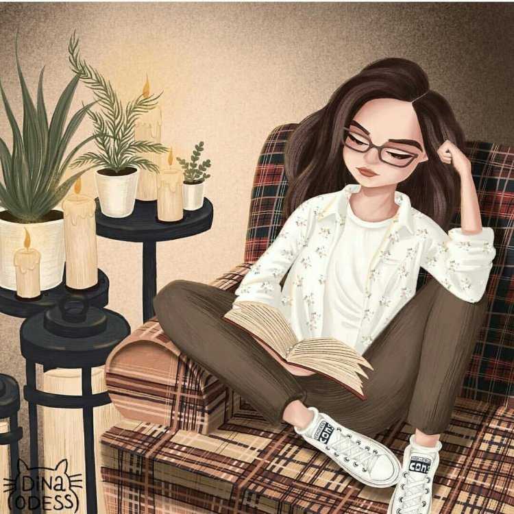 Мультяшные современные девушки