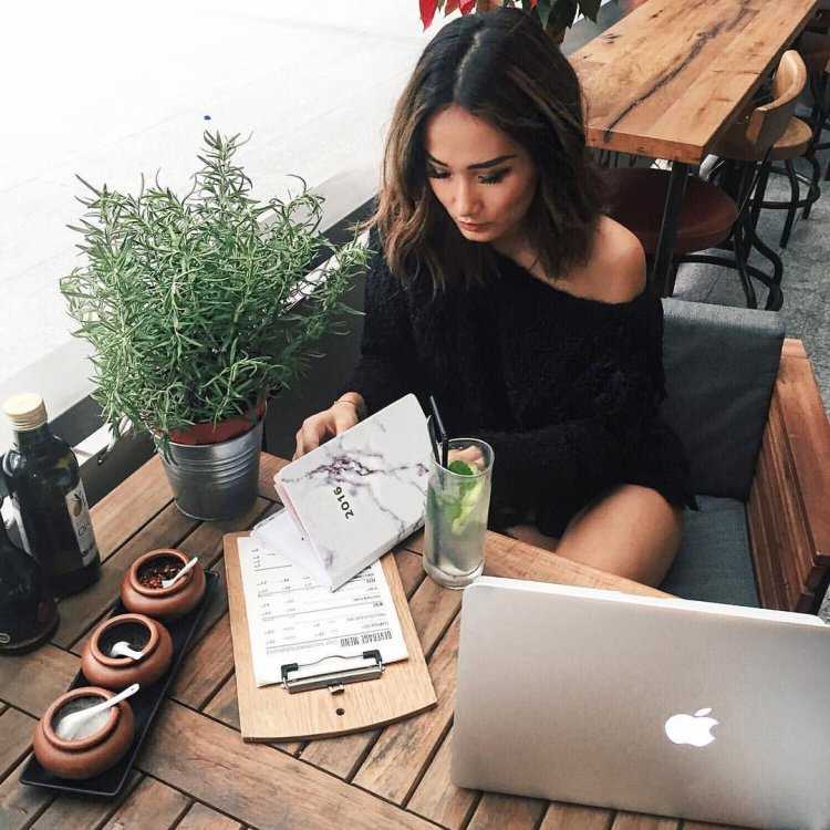 Working on Instagram