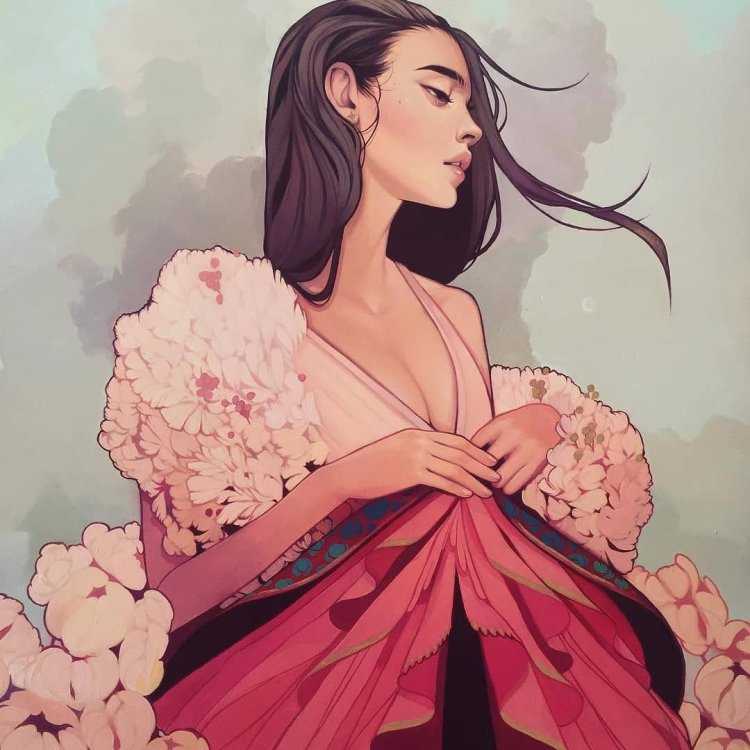 Девушка дизайнер брюнетка41