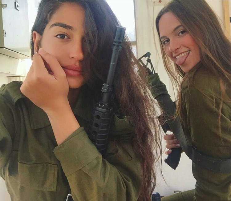 Красивые еврейки армии Израиля