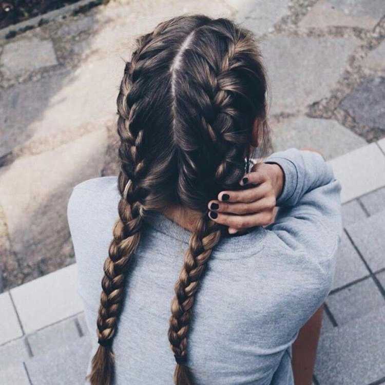 Французские косички Boxer-Braids