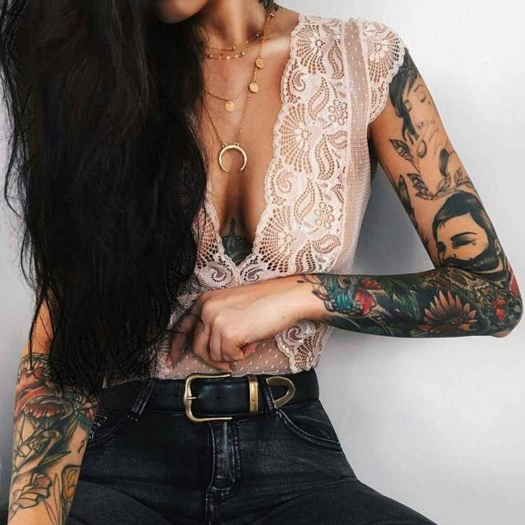 Стильные тату для девушек