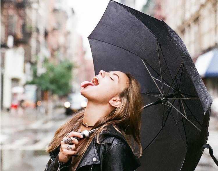 Фотосъемка по дождем креативные