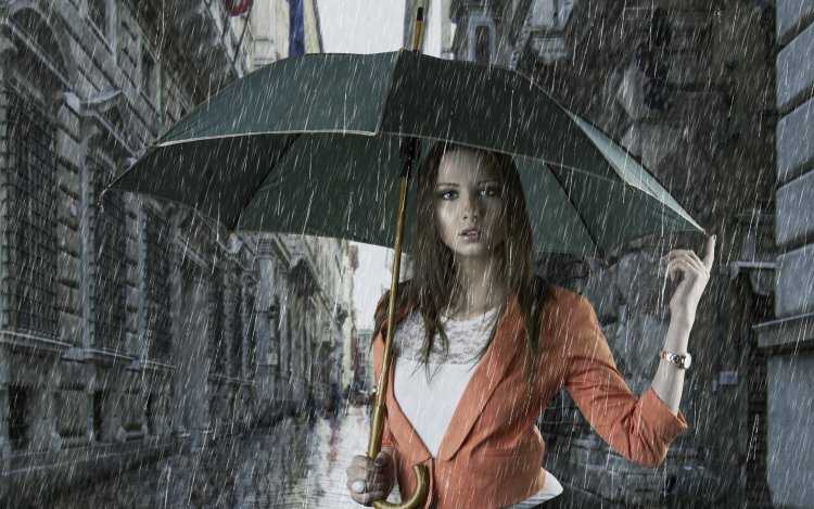 Джульетта под дождем