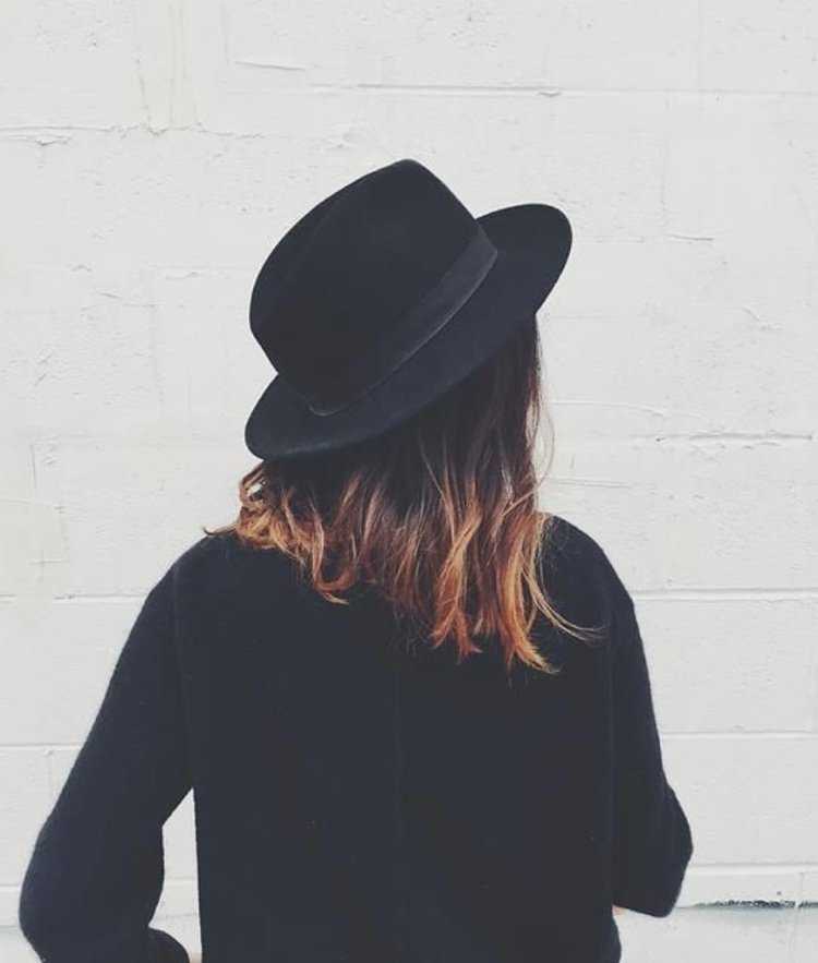 Девушка в шляпе Эстетика